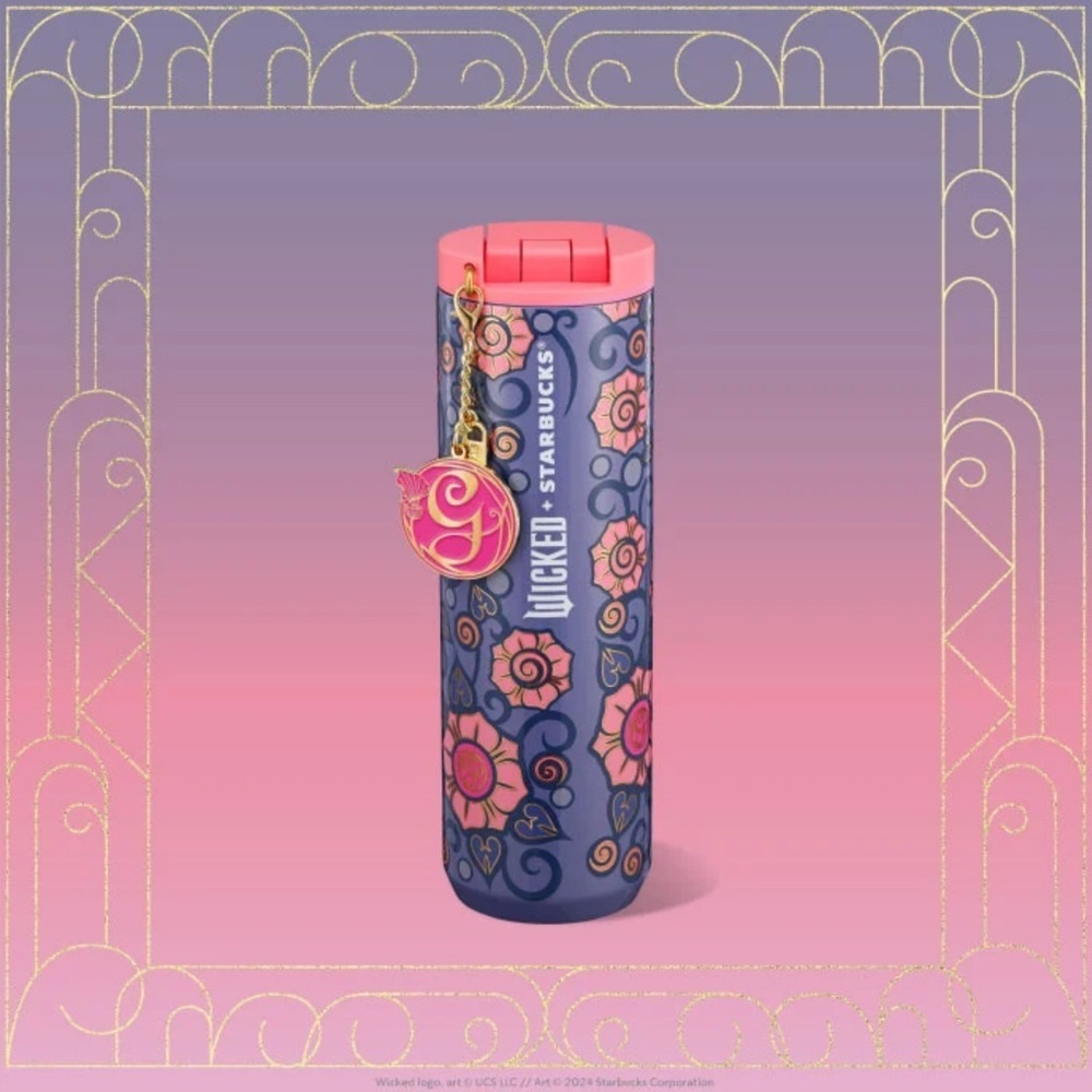 NEW Starbucks WICKED Gilda Limited Edition 16oz HOT liquid Insulated Tumbler